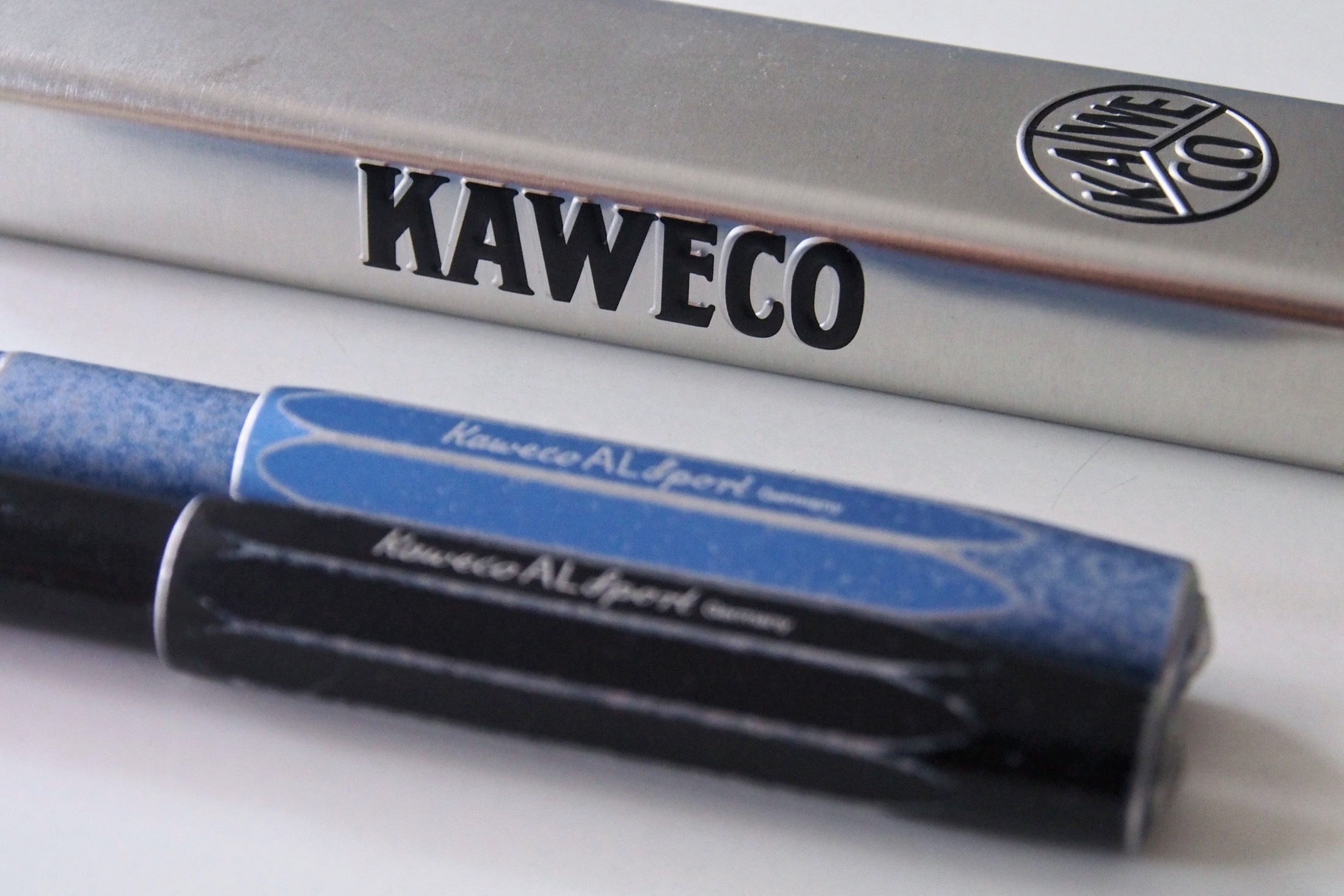 Kaweco DENIM Etui in blau für Sport Schreibgeräte neu #